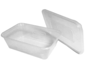 C650 MICROWAVE TRAYS AND LIDS (250)