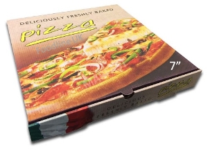 CLASSSIC 7'' PIZZA BOX FULL COLOUR (100)