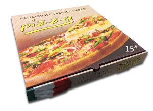 CLASSIC 15" PIZZA BOX FULL COLOUR